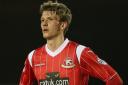 Paul Downing playing for Walsall