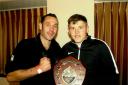 Hereford Boxer Josh Smith claiming the coverted Faye Ford Memorial trophy.