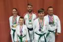 Medalists from the Welsh Championships: Back rowKelly Marshall, Ben Hargreaves, Adam Janczewski.Front rowDaniel Janczewski, Patryk Janczewski.