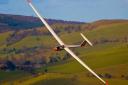 Phil King, setting the record for the longest glider flight in Wales.