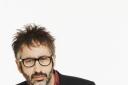 David Baddiel talked about fame at the Courtyard theatre in Hereford.