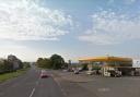 A crash is causing delays on the A465 near to Lock's Garage at Allensmore, south of Hereford. Picture: Google
