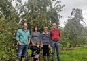 The family behind Moorcourt Farm