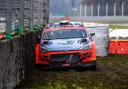 Josh McErlean and Keaton Williams in action in the ACI Rally Monza in their Hyundai i20 R5. 		   Picture: Paul Mitchell