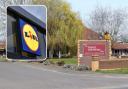 Lidl wants to demolish the Three Counties Hotel in Belmont Road to make way for a new supermarket