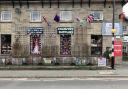 Hay on Wye Post office decorated for the Queen's Jubilee. Picture courtesy of Post Office