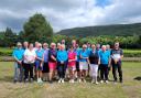 The Leominster GC side which reached the last-16 of the national mixed golf championship