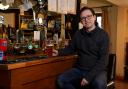 Landlord Jason Hudson at the Bells Inn, Almeley, which has been named as winner of the Hereford Times Best Pub vote 2022
