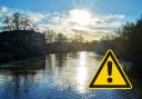 A flood alert has been issued for the river Wye in Herefordshire, including in Hereford