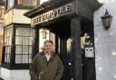 Alfie Best with the Hop Pole Hotel in Bromyard