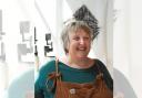 Delyth Done, who teaches blacksmithing at Hereford College of Arts