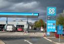 The Co-op petrol station in Holmer Road, Hereford. It is due to close on November 8 before turning into an Asda.