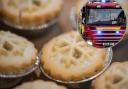 An overheated mince pie in a microwave caused a house fire in Hampton Dene Road, Hereford
