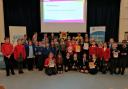 Pupils of Herefordshire schools who took part in the School Games Mark