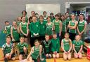 The Hereford and County Athletics team which came away with a host of titles.