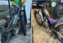 The two bikes were stolen from a property near Bromyard