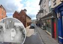 The location of the bar and restaurant in the heart of Ross-on-Wye. CCTV footage from the bar shows it shutting up around midnight on the night in question