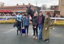 Woolhope trainer Clive Boultbee-Brookes was again celebrating victory at Hereford Racecourse