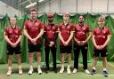 The Burghill, Tillington and Weobley side which won the Herefordshire Indoor Cricket League