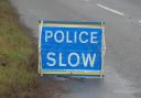 There have been reported crashes on the A4103