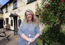 Bernadette Dalingwater who runs the Red Lion pub in Madley with her husband John. Bernadette is set to play Shirley Valentine at the Courtyard later in the year. 1719_2001.
