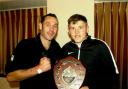 Hereford Boxer Josh Smith claiming the coverted Faye Ford Memorial trophy.