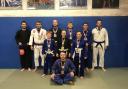 Hereford Combat Academy members who took part in the Brazilian Jiu Jitsu British Open