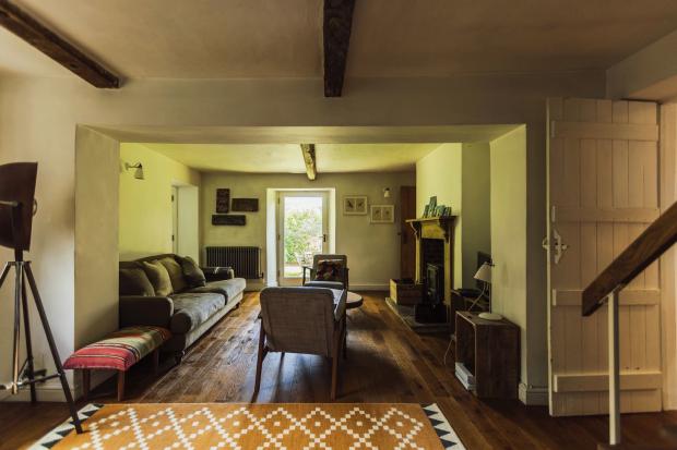 Hereford Times: A four-bed cottage with a separate holiday let is for sale in Llanwarne, Herefordshire. Picture: Inigo/Zoopla
