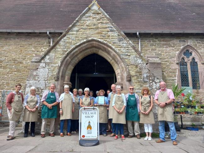Yarpole Community Shop has won a category at awards dubbed the rural Oscars, with judges saying it was a ‘wonderful community enterprise’