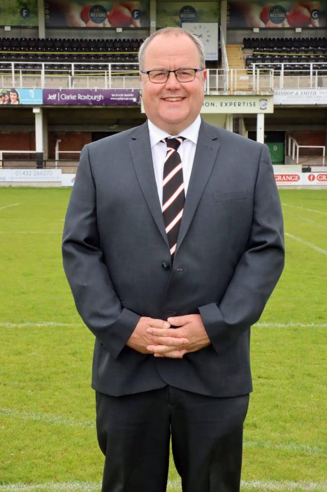 Jon Hale, Hereford FC chairman. Picture: Steve Niblett/Hereford FC