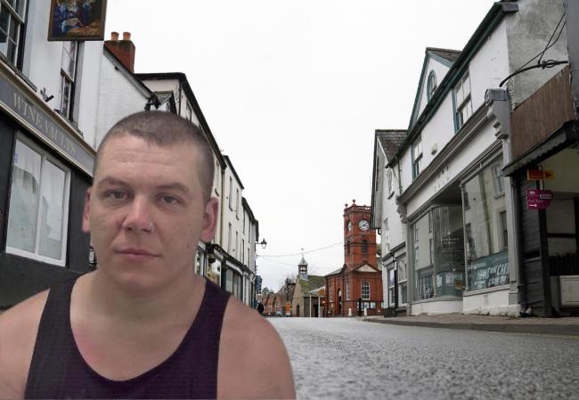The knife attack by Samuel Walker happened outside a home in Kington High Street. Picture: Rob Davies/West Mercia Police