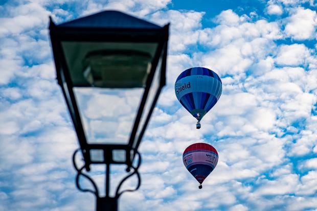 Hereford Times: Why not choose an experience gift such as a hot air balloon ride. Picture: PA