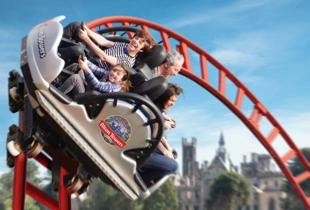 Hereford Times: For thrill seekers, tickets to Alton Towers makes a great gift. Picture: Alton Towers