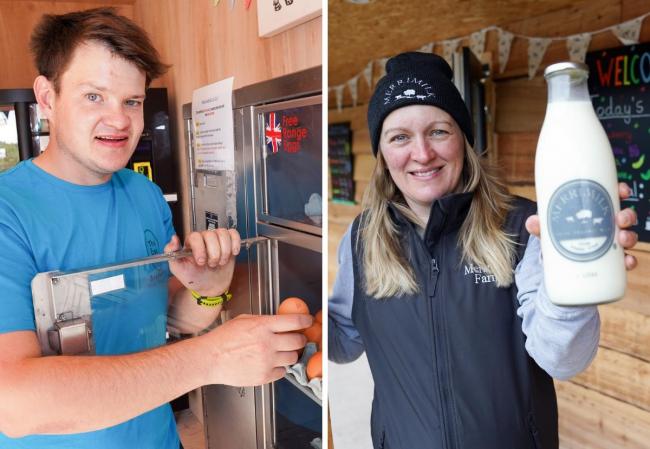 Sam Sayce and Lucy Mason are just two Herefordshire farmers who have diversified their businesses this year, and a top expert says more will follow         Pictures: Rob Davies