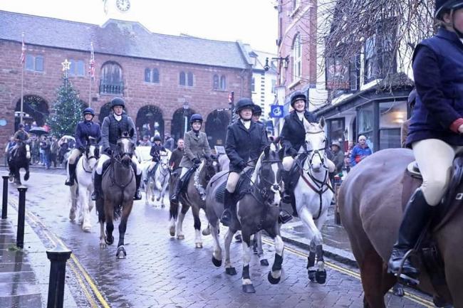 Ross Harriers celebrate 200th annual Boxing Day hunt