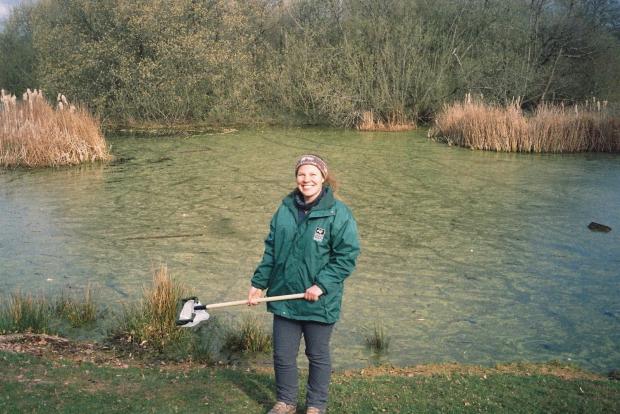 Hereford Times: Sarah King, trainee community engagement officer with Herefordshire Wildlife Trust