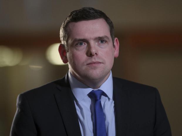 Hereford Times: Douglas Ross said Mr Johnson must resign if he misled Parliament (Fraser Bremner/Daily Mail/PA)