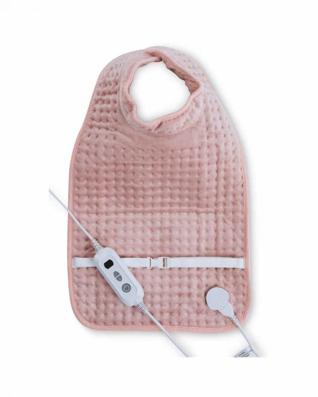 Hereford Times: Easy Home Blush Pink Heated Pad (Aldi)
