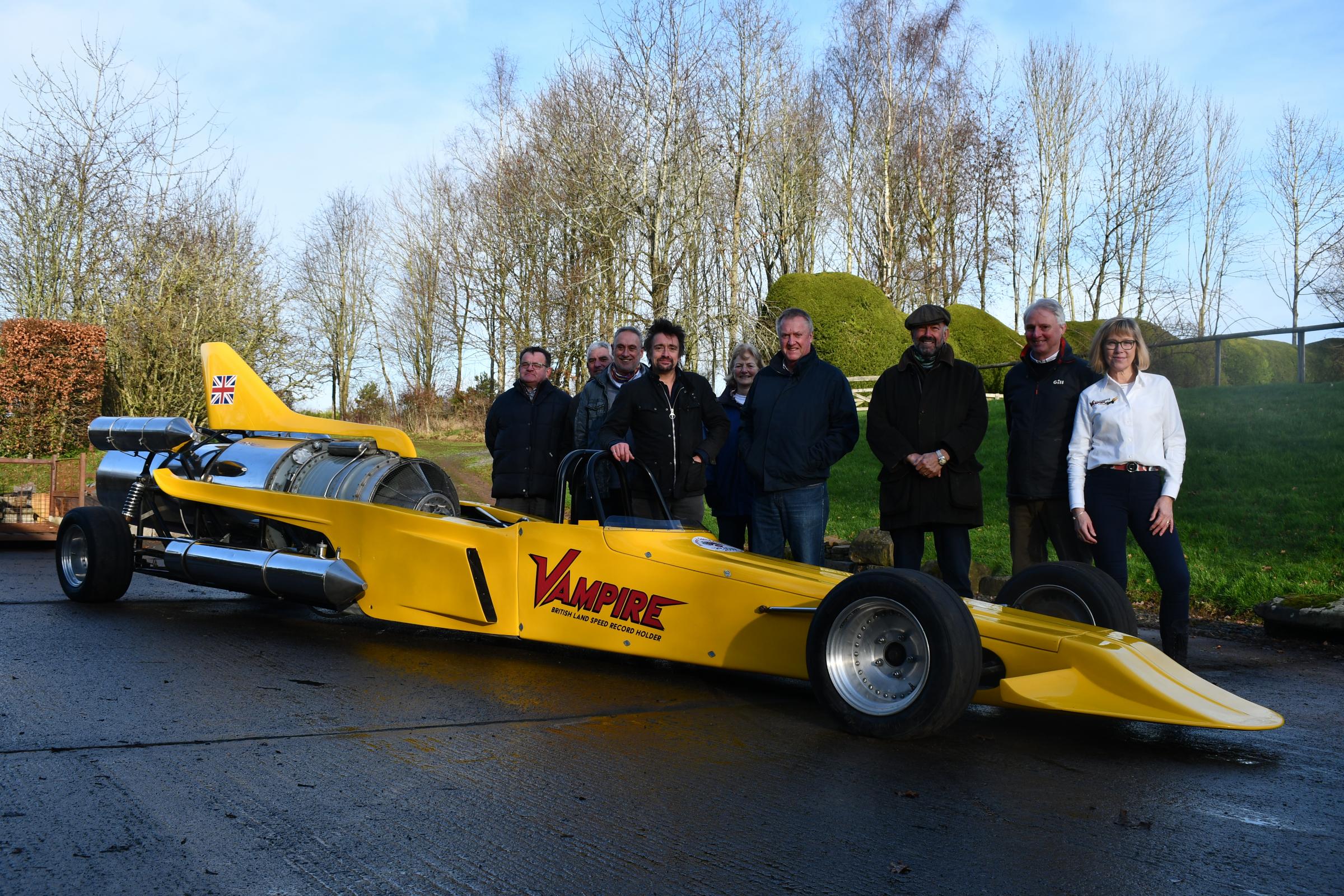 The Syndicate behind the record-breaking Vampire jet car with Richard Hammond