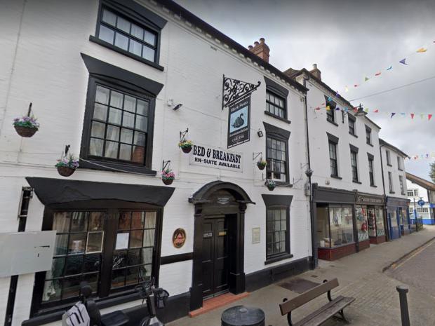 Hereford Times: The couple had spent the evening at the Black Swan pub in Leominster, where they had been drinking whisky and beer. Picture: Google Maps