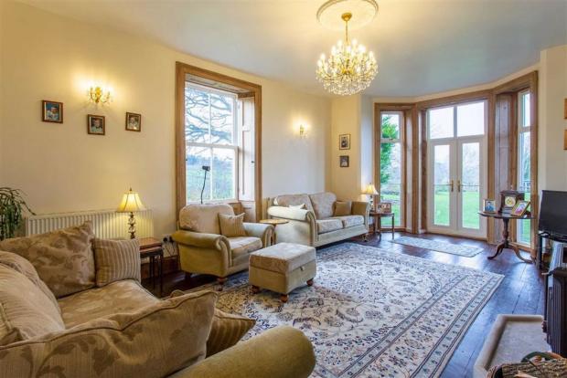 Hereford Times: A seven-bed house in Hardwicke, near Hay-on-Wye, is for sale for £1.45 million. Picture: Sunderlands/Zoopla