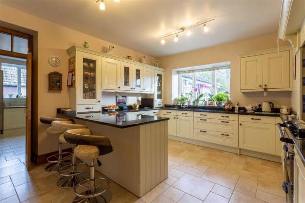 Hereford Times: A seven-bed house in Hardwicke, near Hay-on-Wye, is for sale for £1.45 million. Picture: Sunderlands/Zoopla