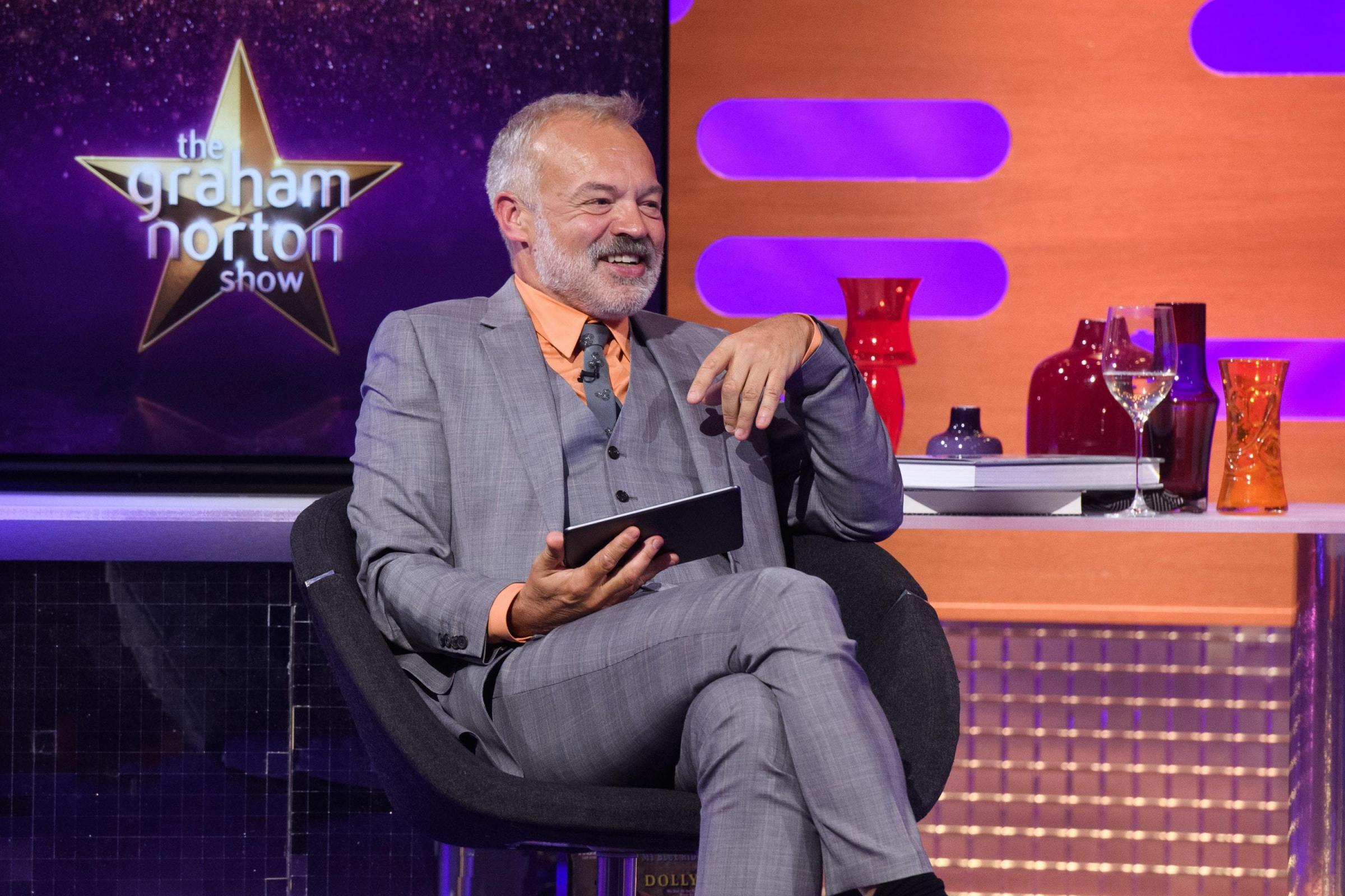 Graham Norton has also been nominated for an award 