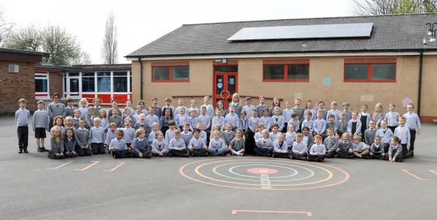 Hereford Times: Year 1 and Year 2 pupils at Trinity Primary School
