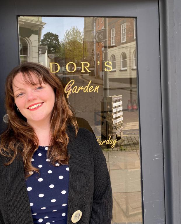 Hereford Times: Stacey Gibson will open Dor's Garden this week 