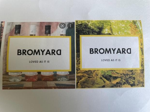 Hereford Times: Social media examples of the new Bromyard branding. Picture: K4 Architects/Lucy Grafham/Nifty Marketing