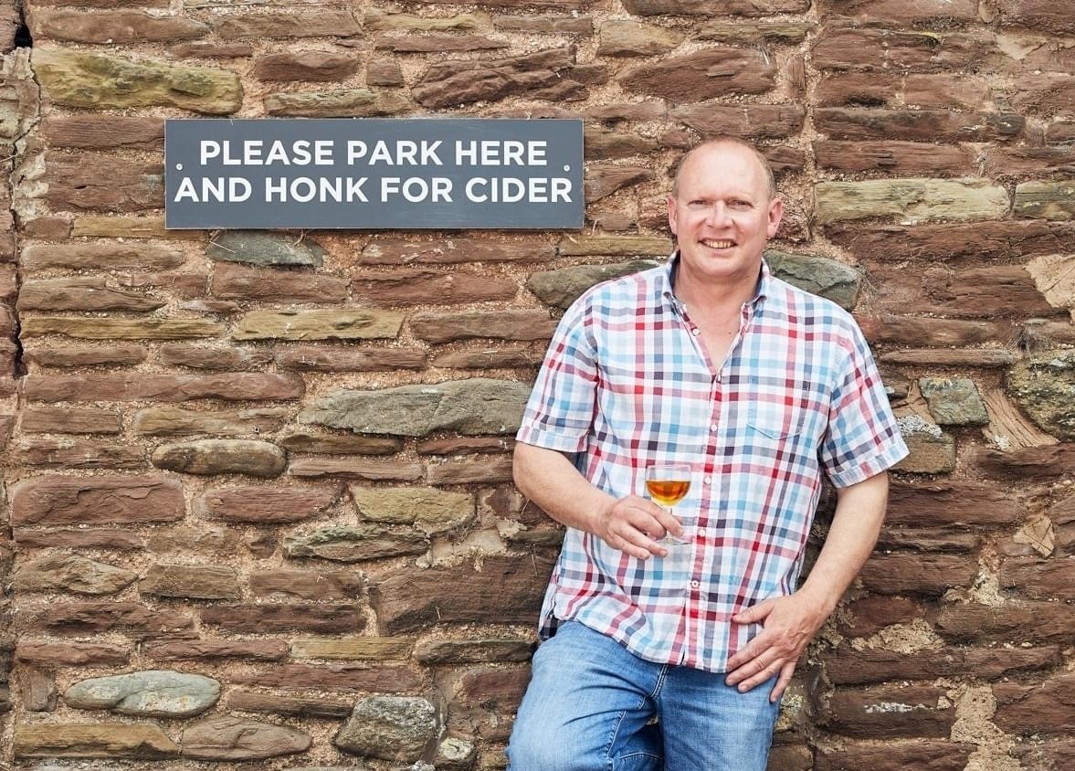 Paul Stephens, director and partner at Newton Court Cider, near Leominster