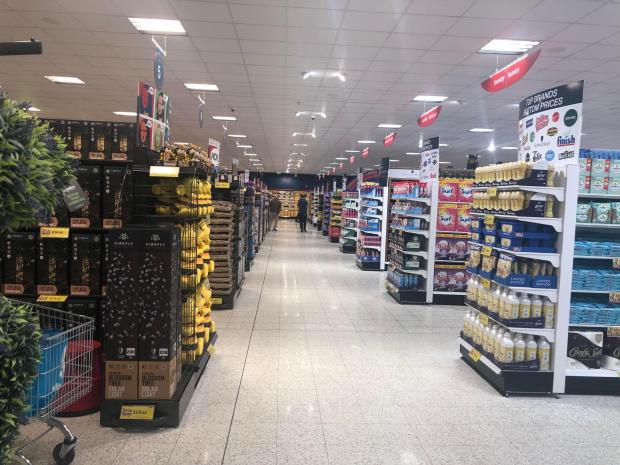 Home Bargains In Hereford First Look Inside Refurbished Times - Ceiling Light Home Bargains
