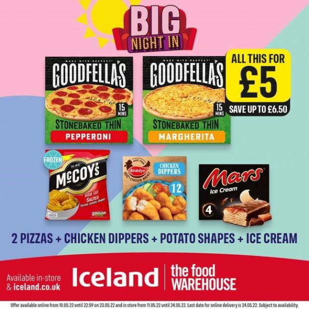 Hereford Times: Iceland 'Big Night In' meal deal (Iceland)