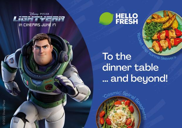 Hereford Times: HelloFresh Lightyear recipie customers could win a once-in-a-lifetime trip to Florida. Picture: HelloFresh